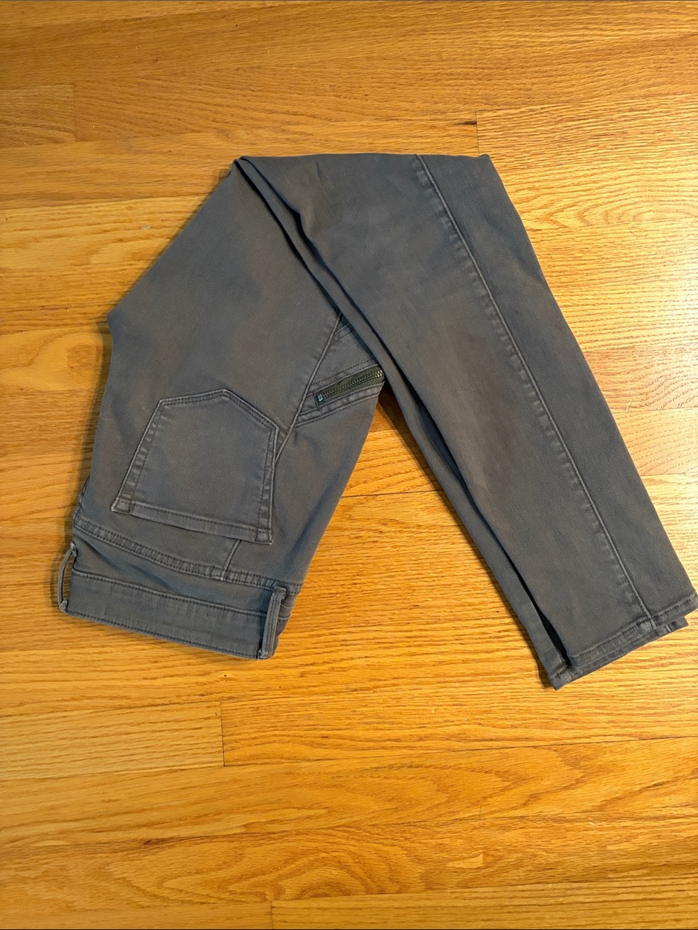 Treasure & Bond Women's Skinny Jeans - Slate Gray
